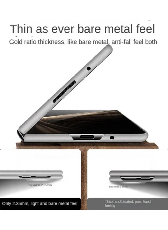 general Slim Bezels Case Compatible with Honor Magic V5 2025 Magnetic Frameless Hard PC Camera Protect Cover Wireless Charging Phone Shell For Magic V5 - Image 3