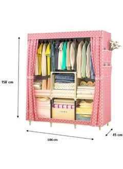 Fabric Closet, Clothes Storage Organizer 106x45x158 cm - pzsku/Z3A838509FDC812FB9FF2Z/45/_/1636872230/3683b52f-ba48-4b34-8035-d0baea0eb7d0