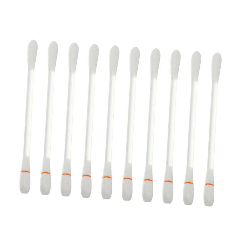 100Pcs VE Cotton Swabs Multi-Function Oil Stick for Lip Moisturizing and Teeth Whitening for Oral Care and Travel 4 Inch Length - Image 1