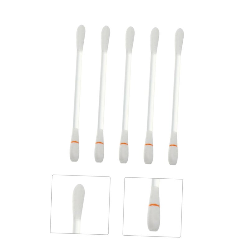 100Pcs VE Cotton Swabs Multi-Function Oil Stick for Lip Moisturizing and Teeth Whitening for Oral Care and Travel 4 Inch Length - Image 2