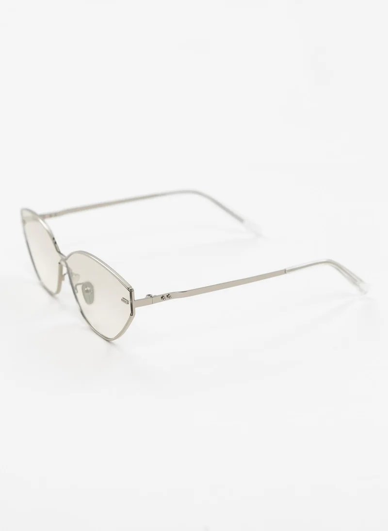 Lichi  Oval-shaped fashion sunglasses with metal frames for Women | Best Price UAE
