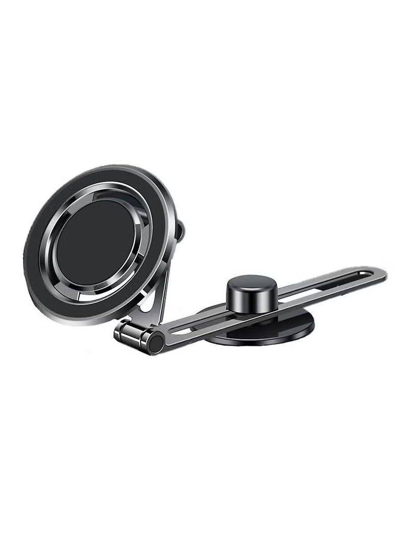 JAJEEK Magnetic MagSafe Compatible Phone Mount || Secure and Adjustable Car Mount for iPhone, MagSafe-enabled Devices, Strong Magnetic Grip, 360° Rotation, Easy Installation, Anti-Slip Design || Ideal for Cars, Office & Home Use - Image 1
