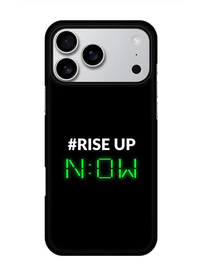 Stylizedd For iPhone 17 Pro Max,Case, [Compatible with MagSafe] Magnetic cover Slim fit Protection Matte, - Rise Up