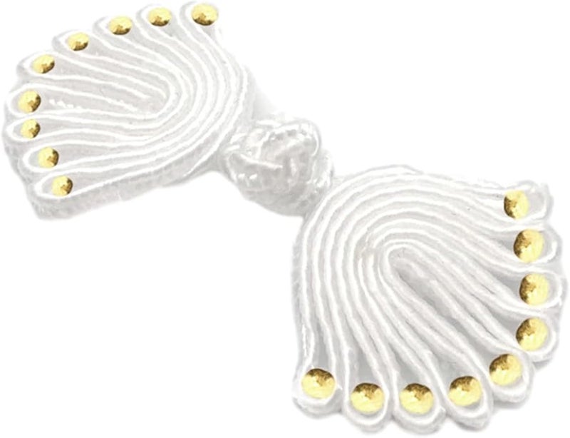 Handcrafted Chinese Cheongsam Knot Buttons Decorative Accessory Nine Beads - Image 1