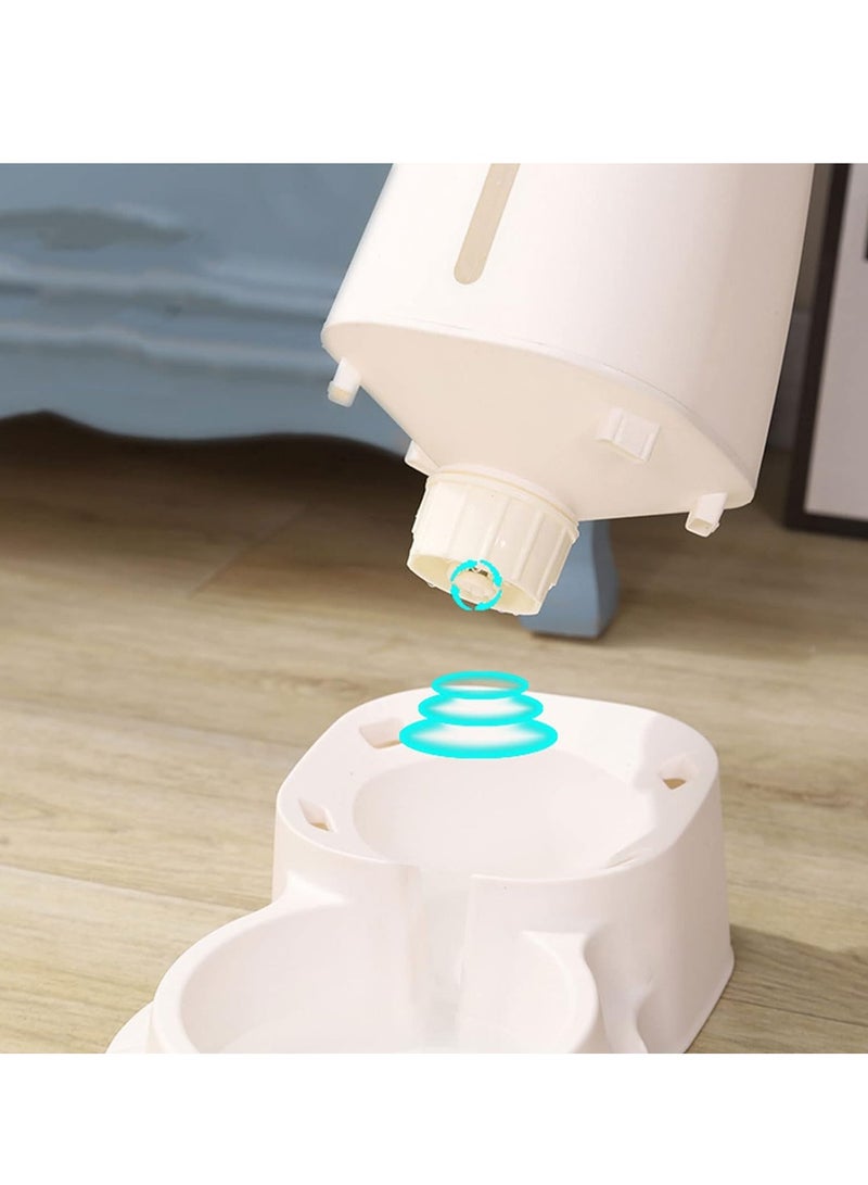 Automatic Pet Water Dispenser – Large Capacity, Anti-Tip, Self-Renewing Water & Food for Cats & Small Dogs - Image 3