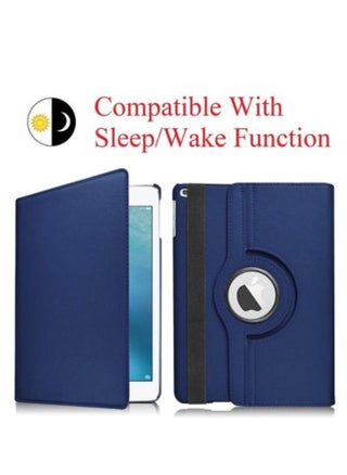 360 Degree Rotating Stand [Auto Sleep/Wake] Folio Leather Smart Cover Case for Apple iPad (iPad Mini 1/2/3, Navy Blue) - pzsku/Z3A83C9DE26C09B882270Z/45/_/1662276393/51792ab1-a49c-46ea-97ef-2e3e143dfdec