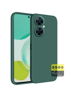 دبليو تيك جراب هاتف TPU رفيع للغاية من السيليكون السائل لهاتف Huawei Nova 11i 4G 2023 أخضر داكن  - Image 1