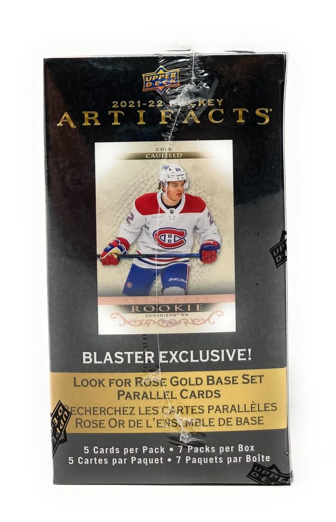 Upper Deck 2021-22 Hockey Artifacts Trading Cards - Image 4