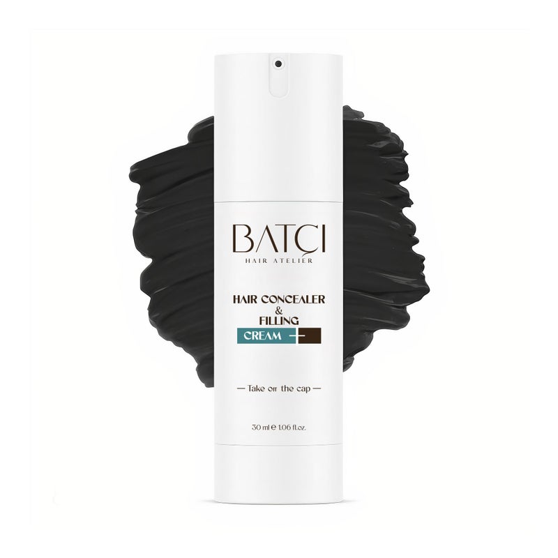 Batc Hair Concealer  Filling Cream for Bald Spots  Thinning Hair  Waterproof SweatProof Scalp Coverage  Natural Root TouchUp Cream for Men  Women  30ml