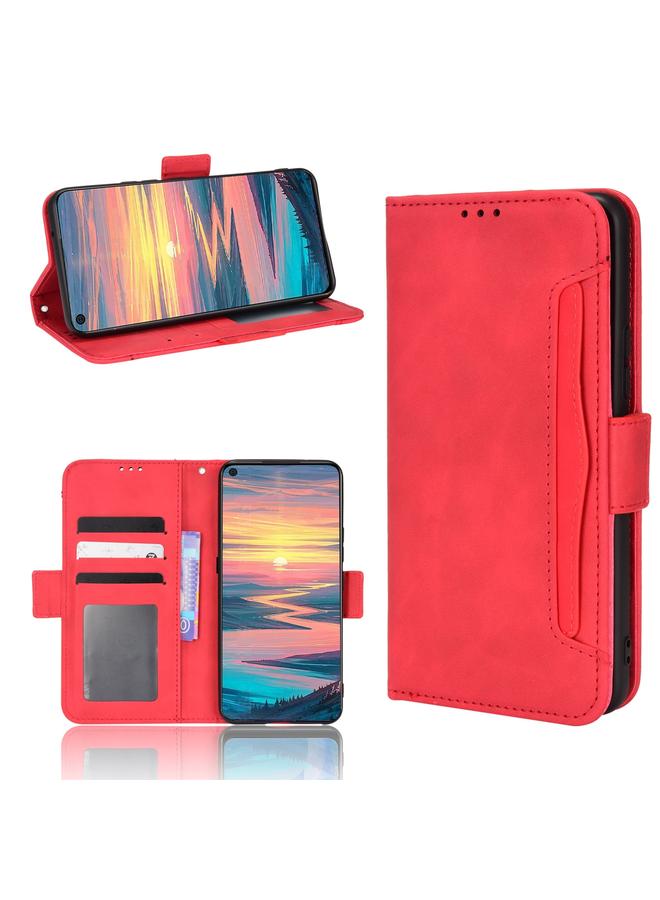 اس-توب جراب لهاتف Oukitel K9 Pro مصنوع من جلد العجل بتصميم مزخرف - Image 1