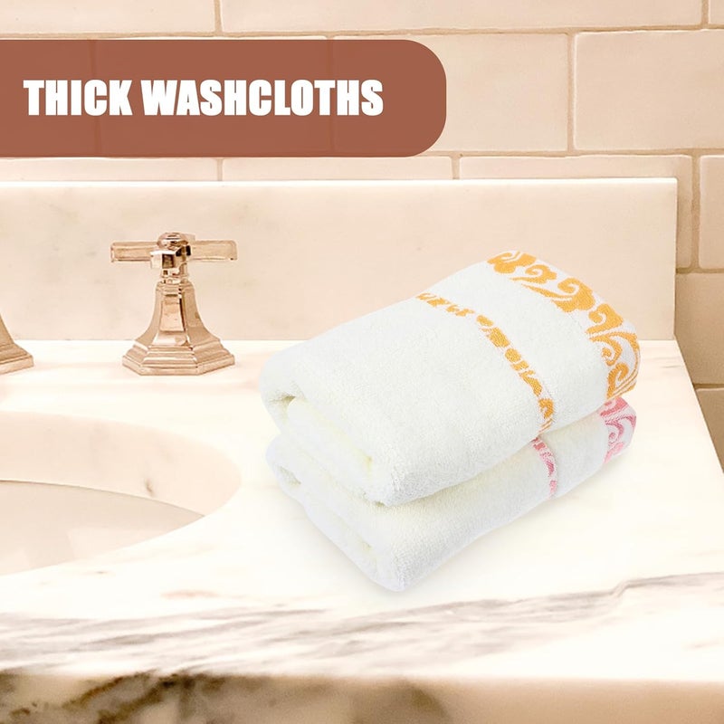 Cotton Washcloth and Quick Dry Bath Towel Set 100% Pure Cotton Spa Towels for Adults Box for Men and Women - Image 4