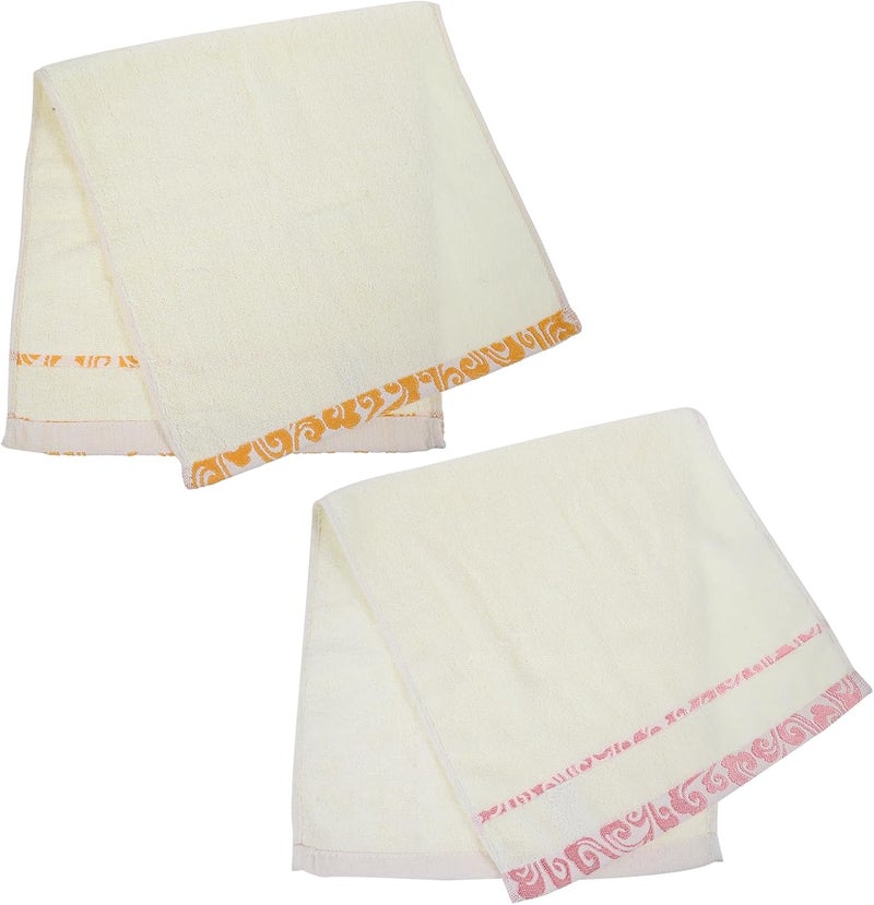Cotton Washcloth and Quick Dry Bath Towel Set 100% Pure Cotton Spa Towels for Adults Box for Men and Women - Image 1