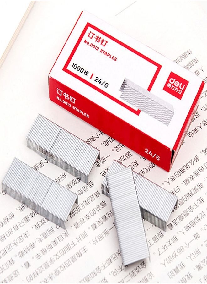 Deli Deli 3-Box Set Standard Stapler with 3000 Staples – Universal Staples for Office and Home Use  - Image 2