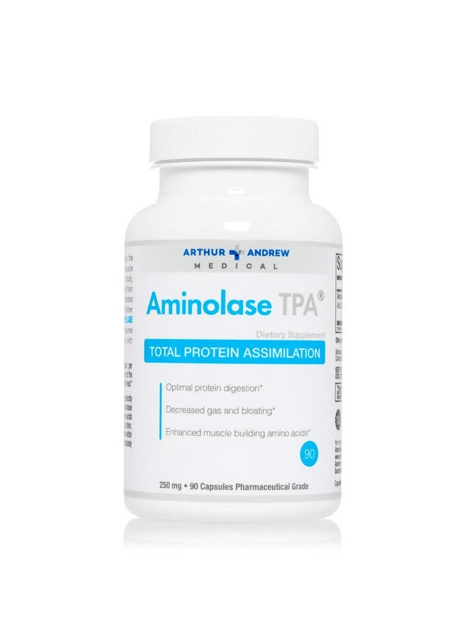 Arthur Andrew Medical - Aminolase TPA, Total Protein Assimilation, Optimal Protein Absorption and Decreased Gas and Bloating, Vegan, Non-GMO, 90 Capsules - Image 5