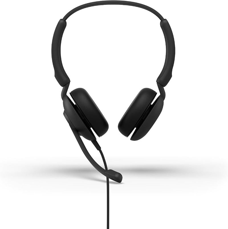 جابرا إيفولف 10 (Jabra Evolve 10) – سماعات رأس سلكية مزودة بميكروفون لإلغاء الضوضاء، مناسبة للاستخدام مع الكمبيوتر أو اللابتوب؛ سهلة التثبيت عبر منفذ USB-A؛ مصممة بوزن خفيف؛ تحتوي على أزرار للتحكم في المكالمات ومستوى الصوت للاجتماعات عبر ال - Image 5