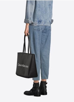 Calvin Klein Jeans Women's Large Tote Bag - Faux Leather, Black - pzsku/Z3A8494ED95E0A0D804DCZ/45/_/1729421159/e7cc8ab6-c663-43e6-922c-5e63140b3771