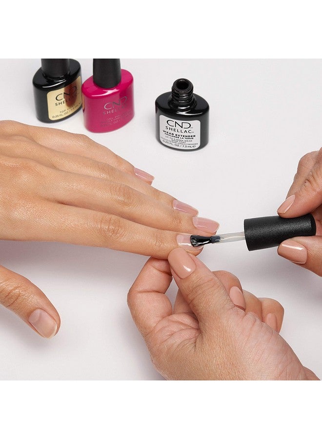 CND Shellac Gel Nail Polish Wear Extended Base Coat First Step Adhesive Layer For Longwear Nailpaints With No Nail Damage 0.25 Fl Oz - Image 2