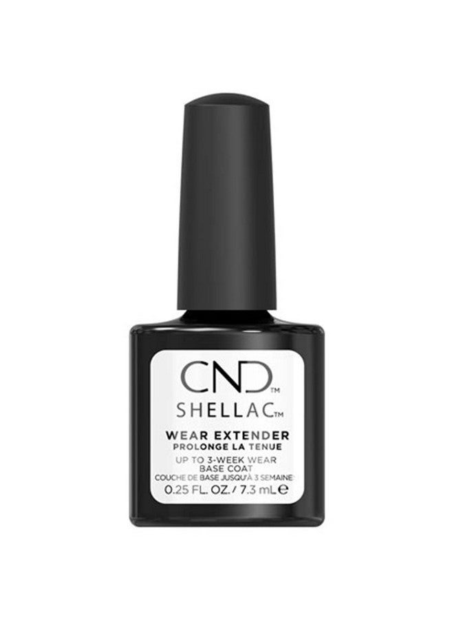CND Shellac Gel Nail Polish Wear Extended Base Coat First Step Adhesive Layer For Longwear Nailpaints With No Nail Damage 0.25 Fl Oz - Image 1