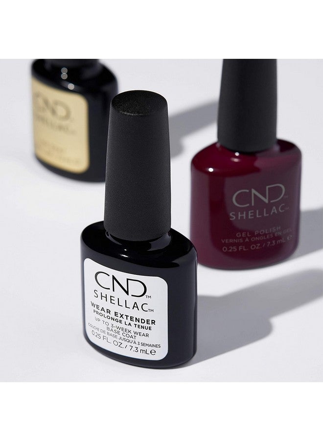 CND Shellac Gel Nail Polish Wear Extended Base Coat First Step Adhesive Layer For Longwear Nailpaints With No Nail Damage 0.25 Fl Oz - Image 4