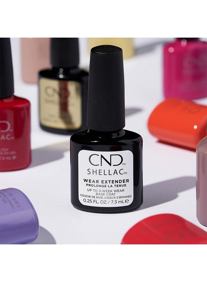 CND Shellac Gel Nail Polish Wear Extended Base Coat First Step Adhesive Layer For Longwear Nailpaints With No Nail Damage 0.25 Fl Oz - Image 3