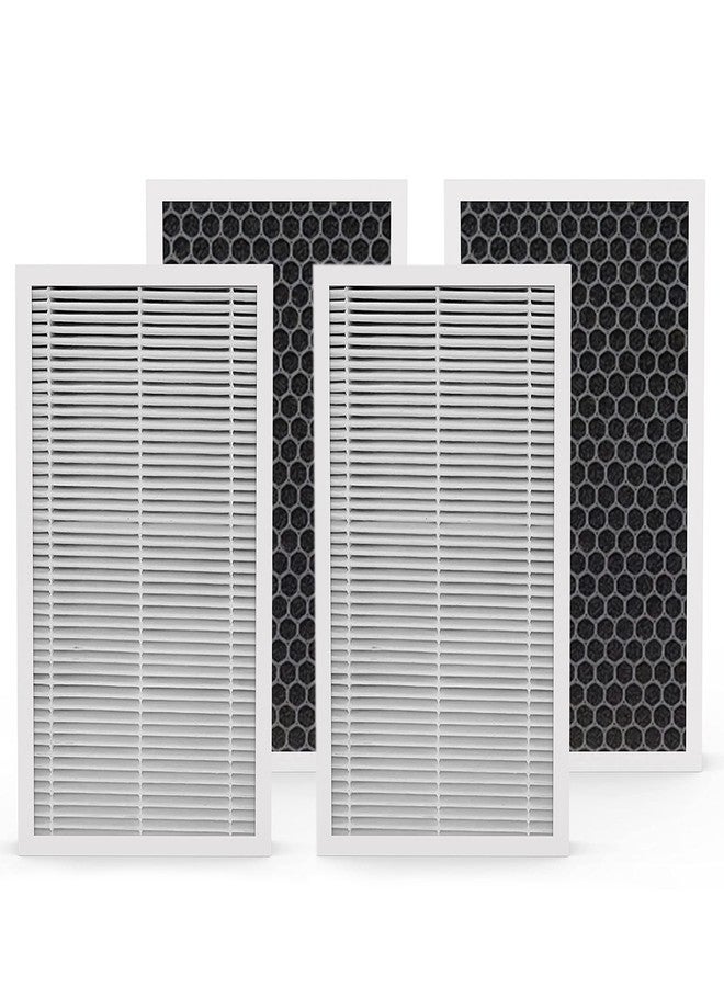 Vegebe F1 Filter 2-Pack, 2-in-1 Granular Activity Carbon + H13 True HEPA Replacement Compatible with 3M Filtrete C01 T02 Air Purifier, Odor Removal Filter, 2 Pack - Image 2