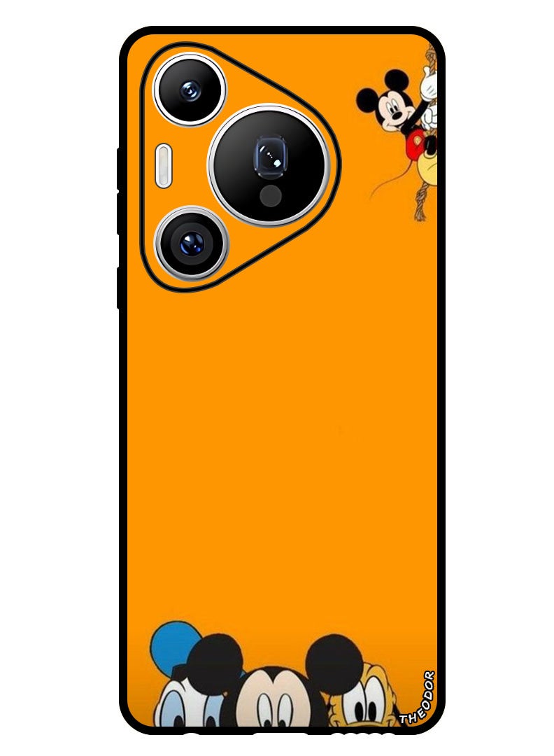 Theodor Protective Case Anti Scratch Shock Proof Bumper Cover For Huawei Pura 70 Cartoons - Image 1