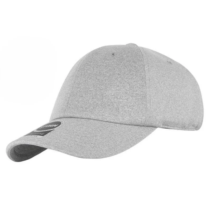 سانثوم Santhome Storm Textured 6-Panel Cap for Men & Women, Lightweight Breathable Recycled Polyester Casual Baseball Cap, Adjustable Velcro Strap | Structured Fit Curved Visor | Premium Everyday Comfort Hat