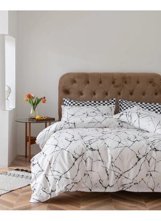 Super King Size Bedding Set - 6-Piece Bed Sheet Set Includes Duvet Cover, Fitted Bed Sheet with Deep Pockets, and 4 Pillowcases - Soft, Durable, and Breathable Microfiber Bedsheets for All Seasons - pzsku/Z3A84D476EFE2C488EE5AZ/45/1746231771/b455a2f2-ee11-4672-9e58-403d2c305b03