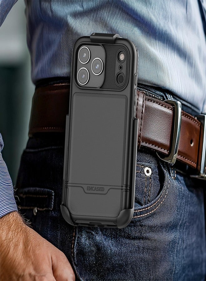إنكاسد جراب Encased Rebel مع مشبك حزام متوافق مع iPhone 6.3" Pro (2025) - Image 3