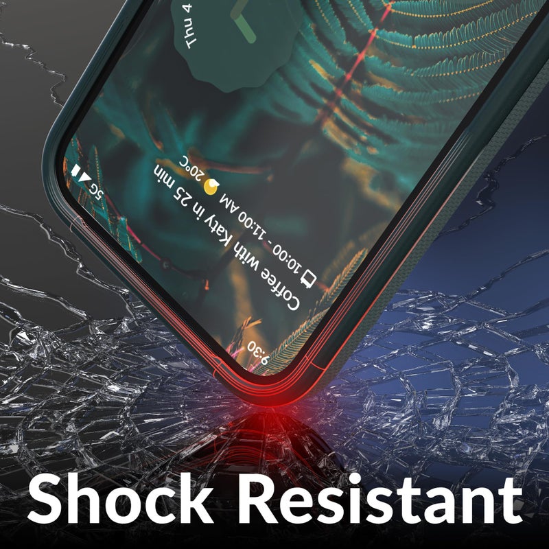 Crave for Google Pixel 9 Pro XL Case, Shockproof Protection Dual Layer Case for Google Pixel 9 Pro XL (6.8 inch) - Forest Green - Image 5