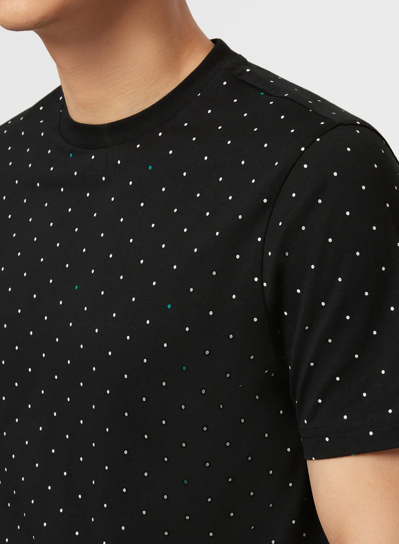 AMG Petronas Formula 1 Team  Polka Dot T-shirt - Mercedes-AMG for Men | Best Price UAE