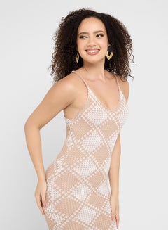 Ginger Crotchet Knitted Beach Dress  - Image 3