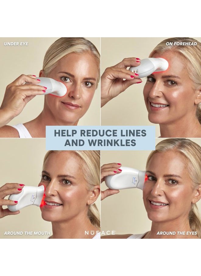 Sheer Miracle - FDA Cleared LED Red Light Wrinkle Reducer Attachment for Trinity Microcurrent Facial Device - At Home 3-Minute Fine Lines and Wrinkles Treatment for Smile Lines, Under Eyes & Forehead - Image 1