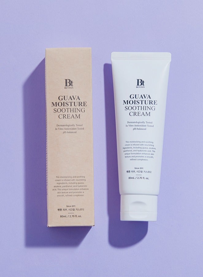 Benton Guava Moisture Soothing Cream 80mL - Image 5