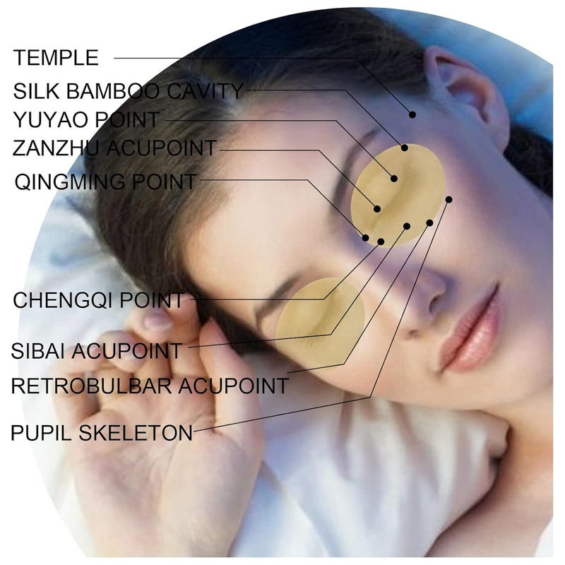 klarako Eye Patch - Instant Ultra-Moisturising Eye Patches - Eye Mask For Tired Eyes, Alleviates Eye Fatigue, Improve Sleep, Anti-aging, 20 Units/Box (white) - Image 3
