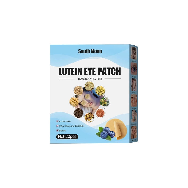 klarako Eye Patch - Instant Ultra-Moisturising Eye Patches - Eye Mask For Tired Eyes, Alleviates Eye Fatigue, Improve Sleep, Anti-aging, 20 Units/Box (white) - Image 1