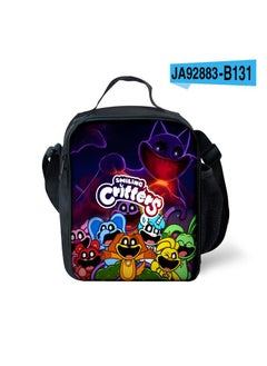 New Horror Bobbi Smile Animal Smiling Crites Lunch Bag Elementary School Student Shoulder Bag Shoulder Bag,B-Meal Pack Terror Bobby