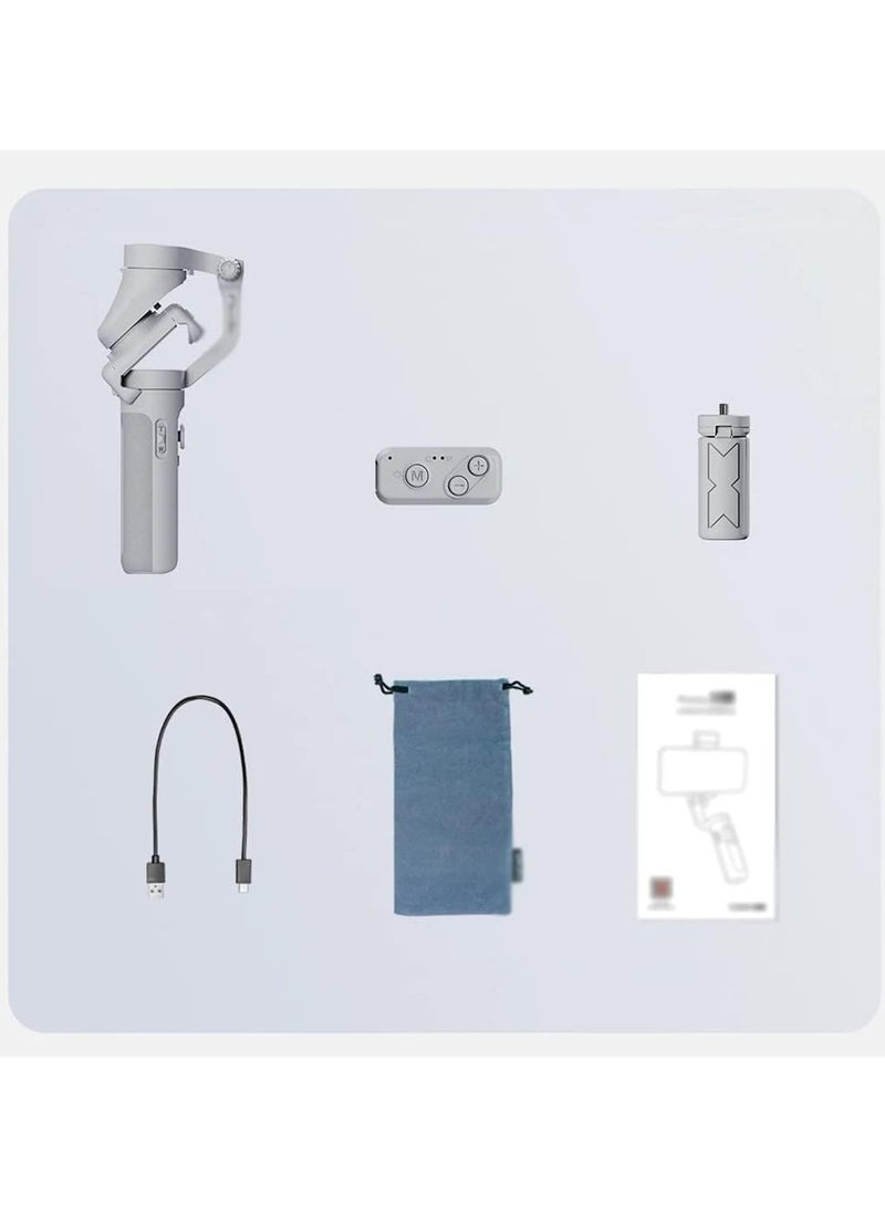 ارواق iSteady XE 3-Axis الهاتف الذكي Gimbal Stabilizer الهاتف المحمول Vlog Gimbal مضاد للاهتزاز مع ضوء تعبئة مغناطيسي LED حامل ثلاثي صغير 280 جرام استبدال سعة التحميل لهاتف iPhone 14/13/12/11 Android Smartp - Image 5