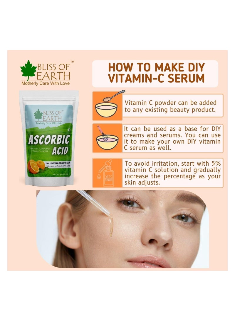 BLISS OF EARTH Food Grade Ascorbic Acid Powder, 3x453g - Image 4