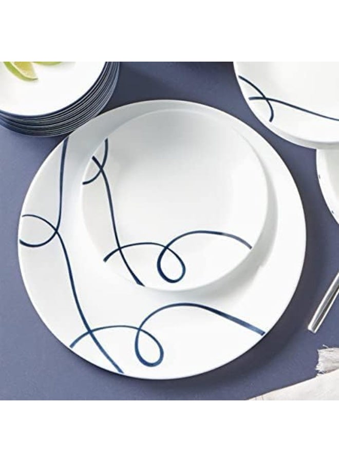 Corelle Lia 12-piece Chips & Cracks Resistant Dinnerware Set, Service for 4 - Image 4