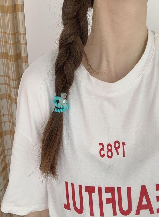 KLIVE ربطات شعر حلزونية من KLIVE للنساء والفتيات، ربطات شعر ملفوفة لا تترك أثراً، ربطات شعر للشعر الطويل الكثيف المجعد، إكسسوارات شعر خالية من التشابك للاستخدام اليومي والمكتب والسفر (3 قطع) - Image 4