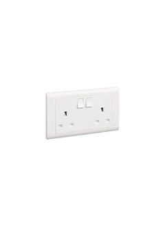 Duravel Duravel Electric Vivace 2 Gang Socket, 13A 250V, (White)  - Image 4