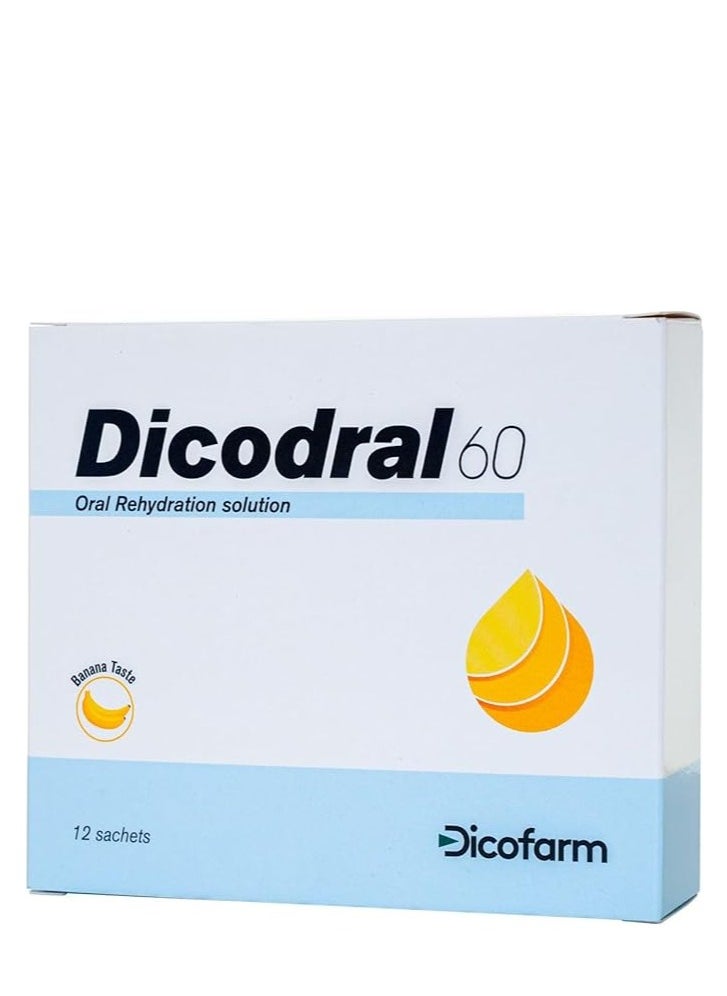 DICOFARM Dicodral 60 Ors Sachets 12S 