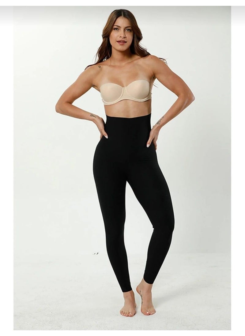 Form Angel 1026 Women Laser Cut High Waist Corset Tights Single  - Image 1