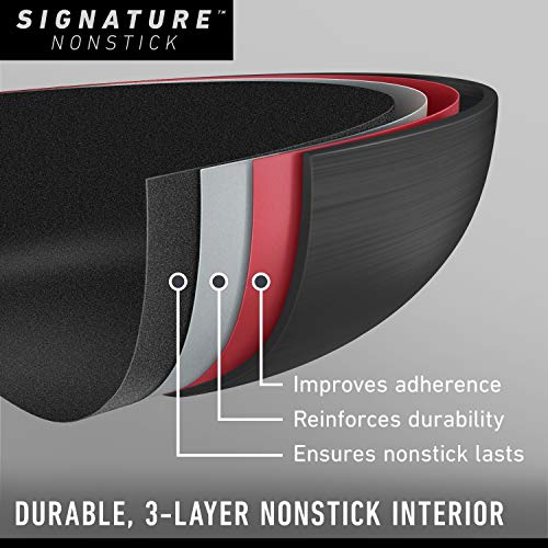 Calphalon وعاء هولندي غير لاصق من كالفالون سيغنيتشر، سعة 5 لترات، آمن للاستخدام في الفرن، خالي من PFOA، أسود - Image 2