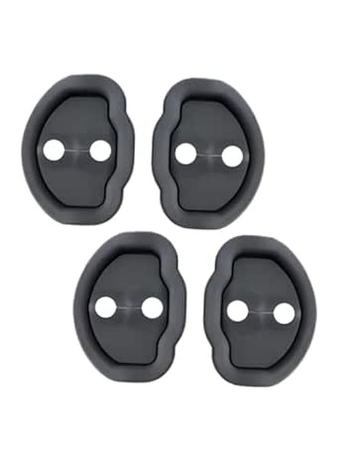 4 Pcs Car Door Lock Protective Pad Door Latch Cover Automotive Exterior Accessories - Image 1