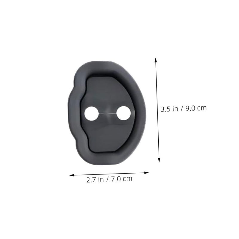 4 Pcs Car Door Lock Protective Pad Door Latch Cover Automotive Exterior Accessories - Image 3