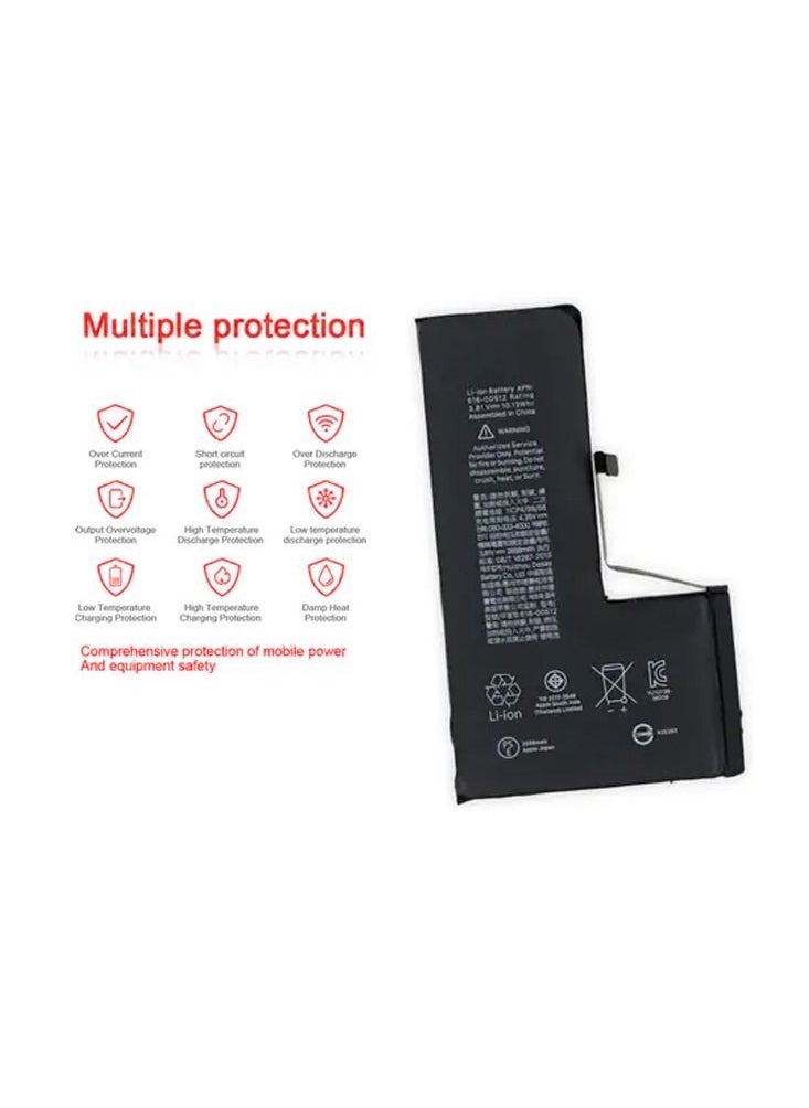 Generic - Replacement Battery For iPhone XS with High-Capacity 2658mAh - Image 1