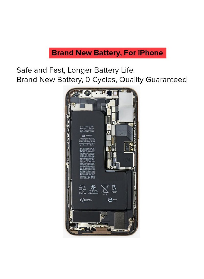 Generic - Replacement Battery For iPhone XS with High-Capacity 2658mAh - Image 1