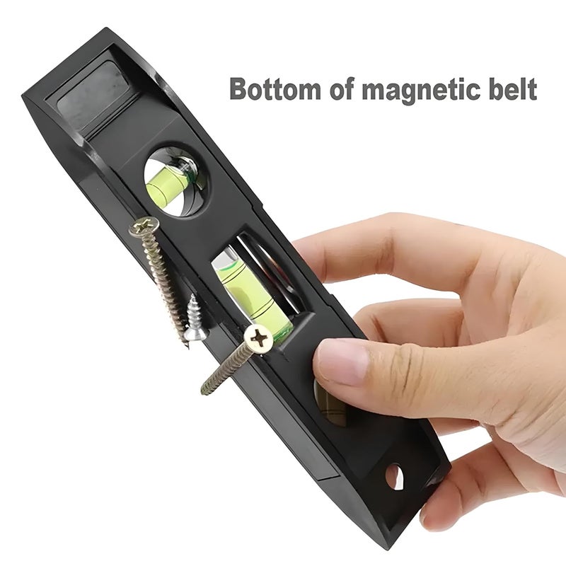 PLASTIC TORPEDO SPIRIT LEVEL WITH MAGNETIC BOTTOM - MULTIPLE COLOURS AVAILABLE (2) - Image 2